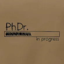 In progress titul PhDr. doktor / doktorka  filozofie In progress titul PhDr. doktor / doktorka  filozofie