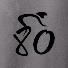 Cyklista slaví osmdesátiny (80)