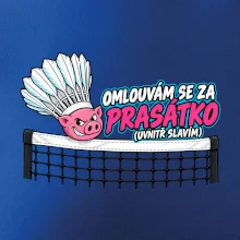 Badminton omluva za prasátko