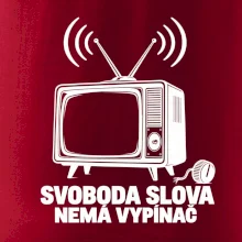 Svoboda slova nemá vypínač retro televize