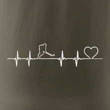 Hokejový hráč EKG