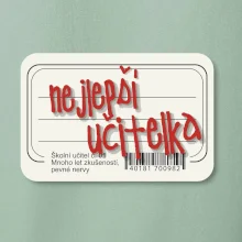 Nejlepší učitelka sešit