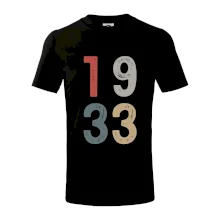 Vintage číslice 1933