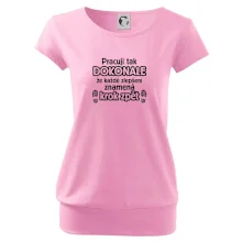 Pracuji dokonale krok zpět