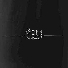 Kočka linka kreslená