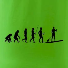 Evoluce paddleboard muž
