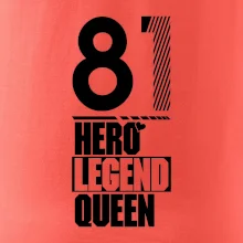 Hero, Legend, Queen 1981