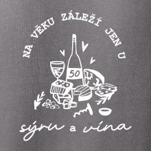 50 na věku záleží jen u sýru a vína
