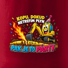 Bagrista kope dokud netrefí plyn