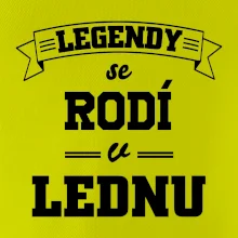 Legendy se rodí v lednu