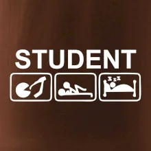 Pít užívat spát - student