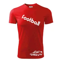 FOOTBALL nápis šikmo