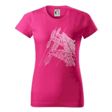 Nákres stožáru vysokého napětí