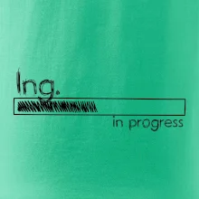 In progress  titul Ing. inženýr / inženýrka