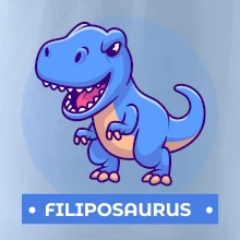 Dinosauří jména - modrý dinosaurus