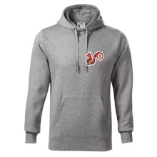 Folklor na prsu veverka