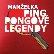 Manželka ping pongové legendy