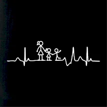 Ekg maminka a holka + kluk