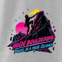 Noční bouldering s čelovkou