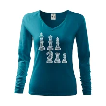 Šachové figurky kreslené