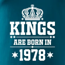 Kings are born in 1978