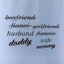 Partnerské triko nastávající rodiče