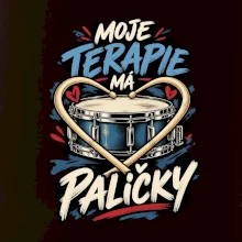 Moje terapie má paličky - srdce bubeníka