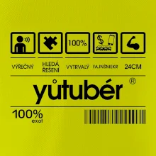 Čárový kód - youtuber