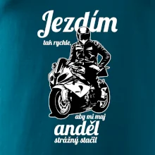 Silniční motorka - jezdím tak rychle, aby mi můj anděl strážný stačil Silniční motorka - jezdím tak rychle, aby mi můj anděl strážný stačil