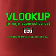 Vlookup moje superschopnost