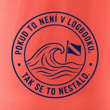 Pokud to není v logbooku kruhové razítko s vlnou a vlajkou
