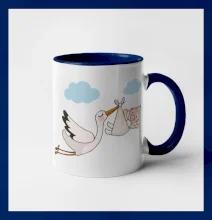 Čáp čekáme miminko - neutrální