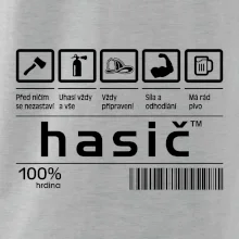 Čárový kód - Hasič