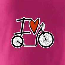 I love koloběžka velké a malé kolo
