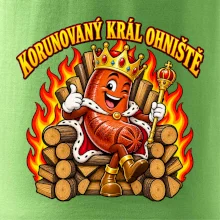 Korunovaný král ohniště