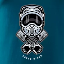 Cross rider písty helma