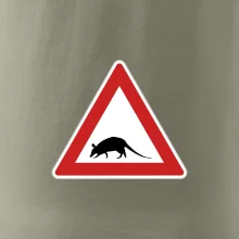 Dopravní značka - krysa