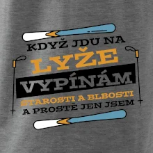 Když jdu na lyže, vypínám starosti