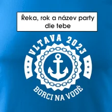 Na vodu - kotva (vlastní nápis)