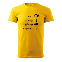 Eat jump sleep repeat Eat jump sleep repeat