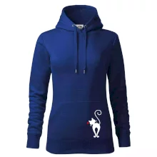 Zamilovaná kočka zezadu