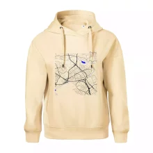 Praha - 14100 mapa s vodními toky