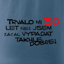 Trvalo mi 30 let než jsem začal vypadat takhle dobře