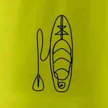 Paddleboard jedním tahem