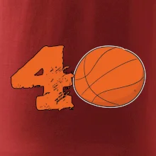 Basketball kulaté narozeniny 40
