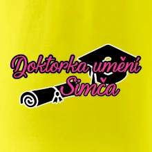 Doktorka umění + jméno