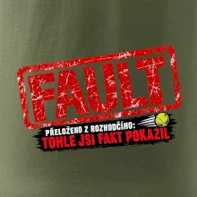 Fault přeloženo z rozhodčího