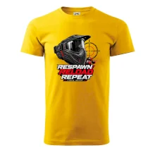 Paintballová maska respawn reload repeat