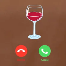 Víno volá (Pecka design)