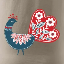 Folklor - páv modrý